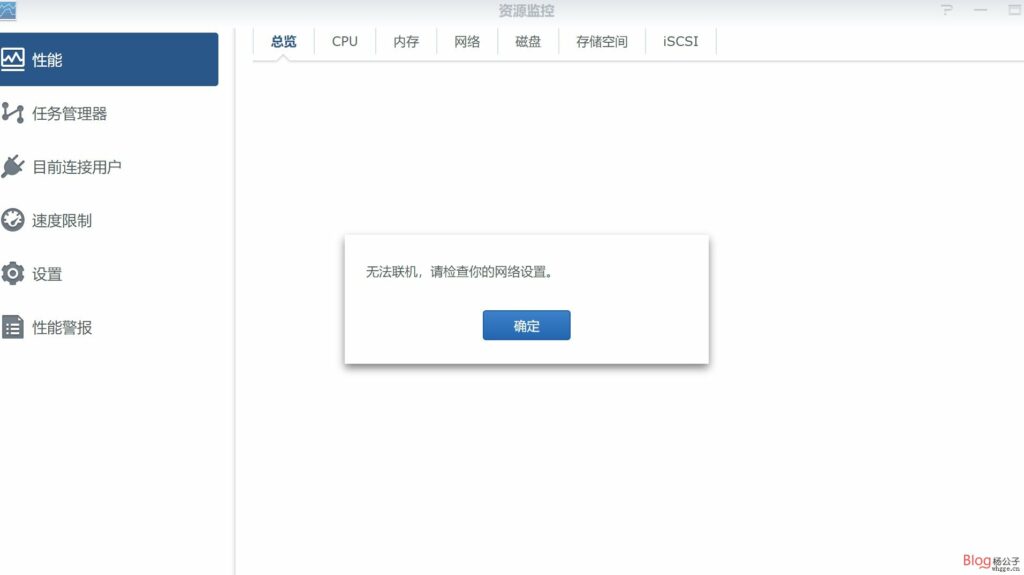 图片[2]-群晖DSM的资源监控无法正常显示的解决方法-杨公子的博客