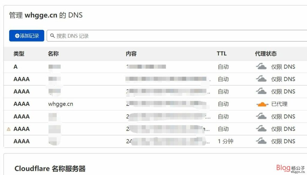 图片[7]-家宽动态双IP解析至顶级域名免备案并套用CF教程-杨公子的博客
