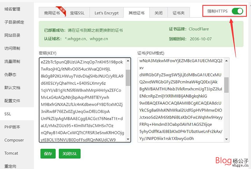 图片[5]-通过Cloudflare获取免费15年网站SSL证书-杨公子的博客